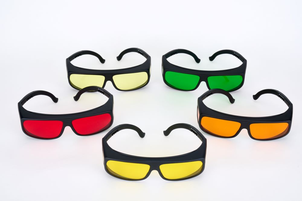 Fluorescence Viewing Glasses