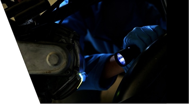 Fluorescent Leak Detection with LUYOR UV Lamps and Dyes