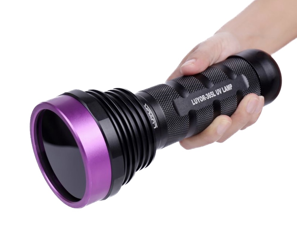 Fluorescent Leak Detection Flashlight LUYOR-365L