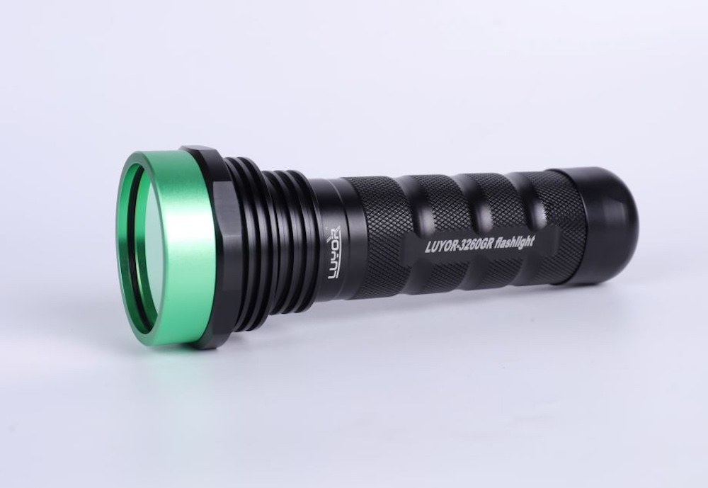 Green Light Inspection Flashlight LUYOR-3260G