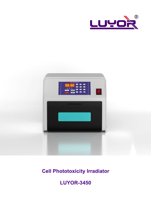 Cell Phototoxicity Irradiator LUYOR-3450